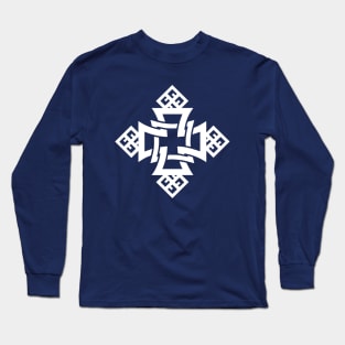 Ethiopian Meskel Design Long Sleeve T-Shirt